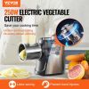 VEVOR Electric Cheese Grater Salad Maker, 250W Salad Shooter, Electric Vegetable Slicer Shredder Chopper for Fruits with 5 Attachments