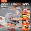 VEVOR Meat Slicer, 180W Electric Deli Food Slicer with 7.5" SUS420 Stainless Steel Blade and Blade Guard