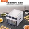 VEVOR Food Dehydrator Machine, 6 Stainless Steel Trays, 700W Electric Food Dryer w/ Digital Adjustable Timer & Temperature for Jerky, Herb, Meat, Beef