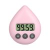 LED Counter Display Alarm Clock Manual Electronic Countdown Sports Sucker Digital Timer Kitchen Cooking Shower Study Stopwatch