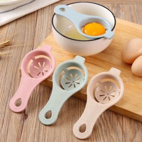 Stem Egg Separator White and Yolk Filter Kitchen Baking Separator Tool (Color: 02)